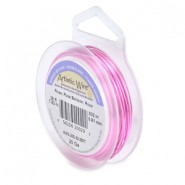 Artistic Wire 20 gauge - Silver plated Rose